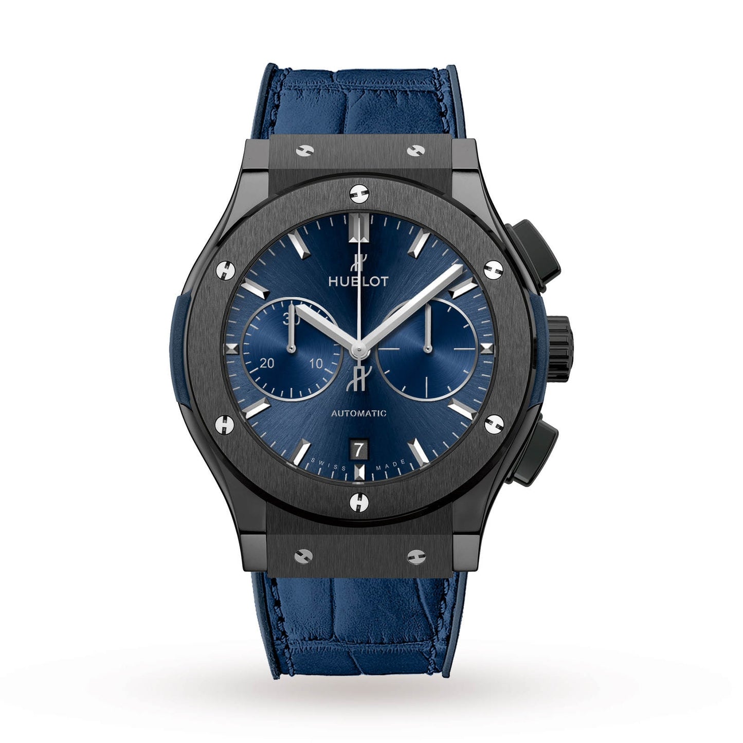 HUBLOT Classic Fusion Ceramic Blue Chronograph 45mm 521.CM.7170.LR