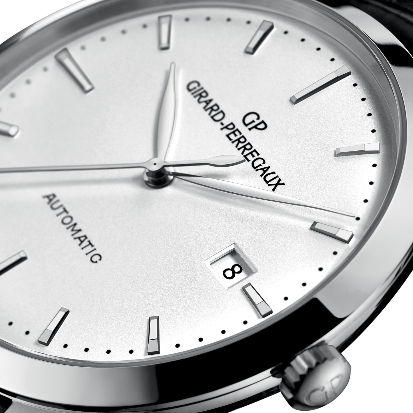 GIRARD PERREGAUX 1966 Silver 40mm 49555-11-131-BB60