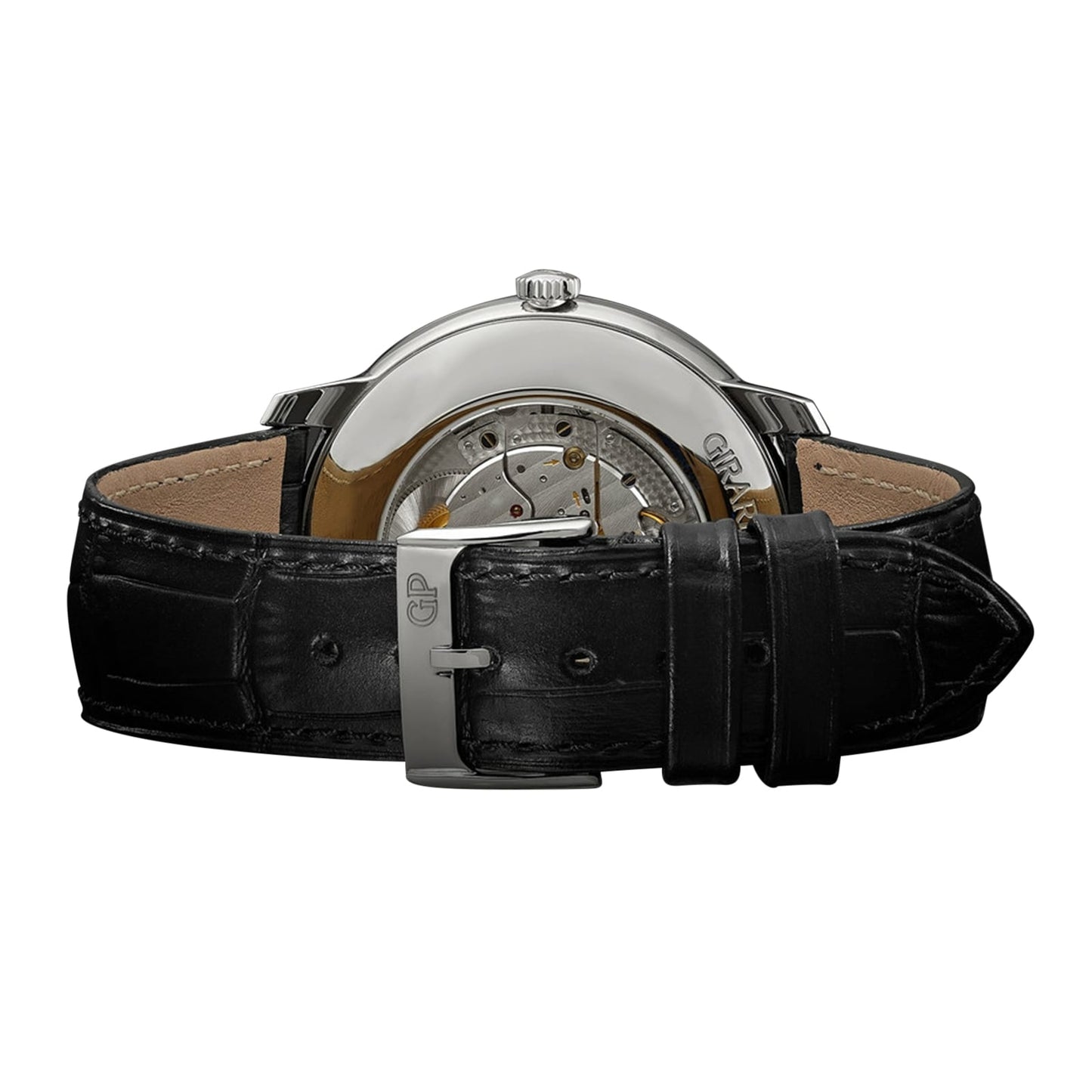 GIRARD PERREGAUX 1966 Silver 40mm 49555-11-131-BB60