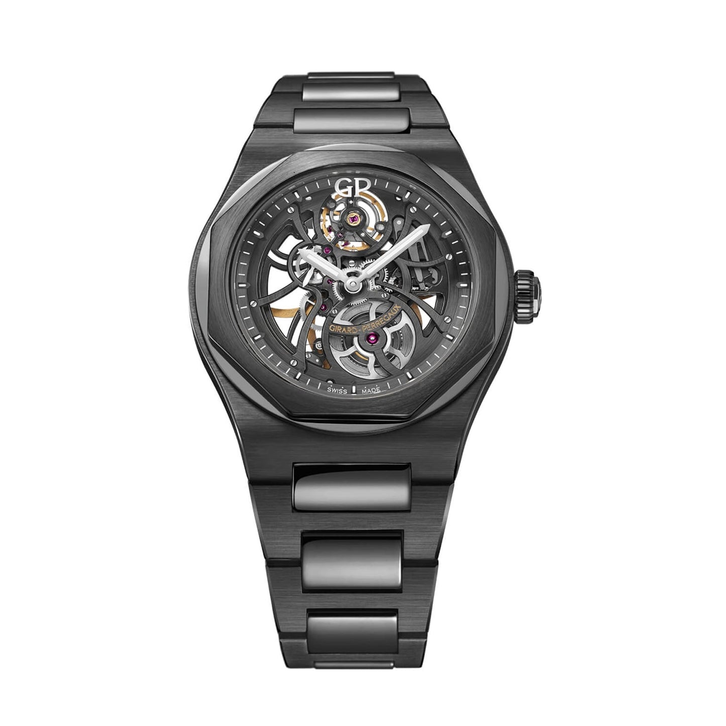 GIRARD PERREGAUX Laureato Skeleton Ceramic 81015-32-001-32A