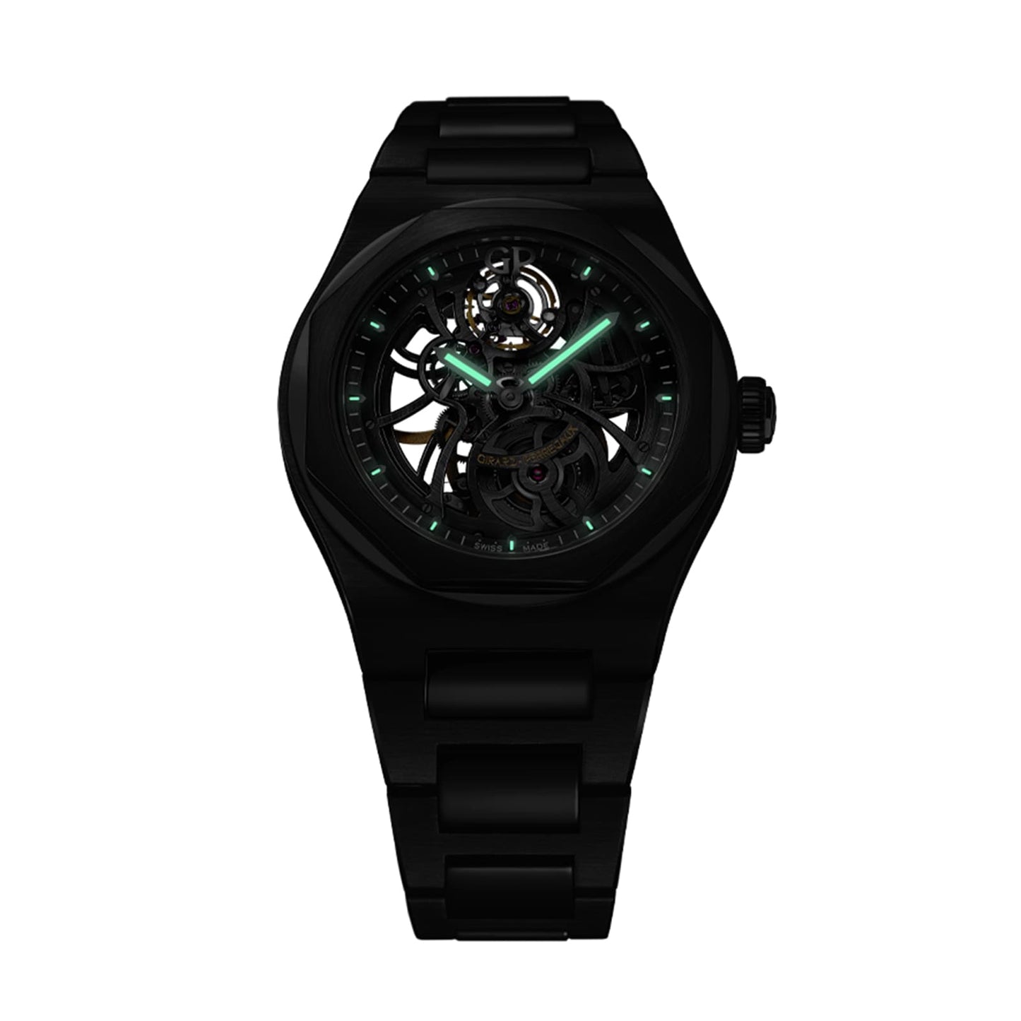GIRARD PERREGAUX Laureato Skeleton Ceramic 81015-32-001-32A