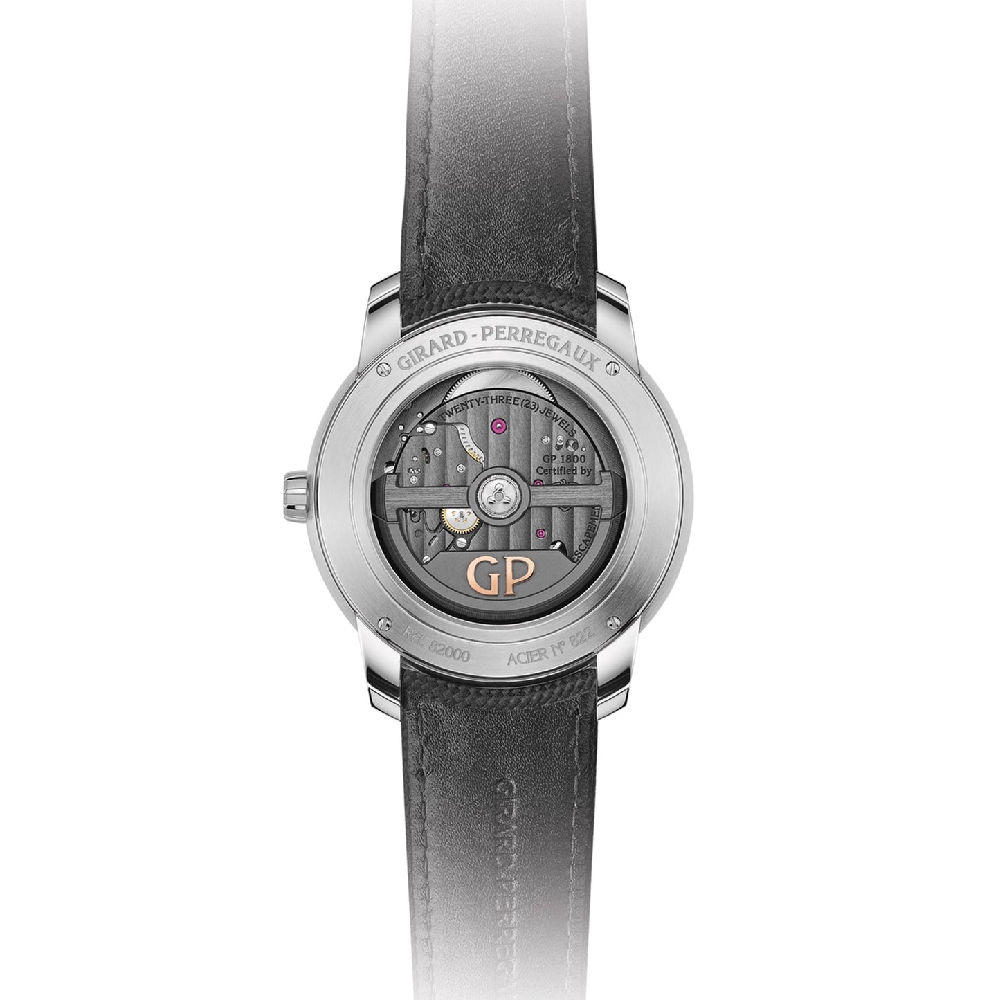 GIRARD PERREGAUX Free Bridge Black 44mm 82000-11-631-FA6A