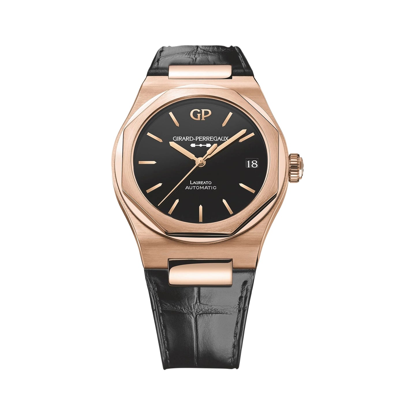 GIRARD PERREGAUX Laureato Rose Gold 42mm 81010-52-3118-1CC