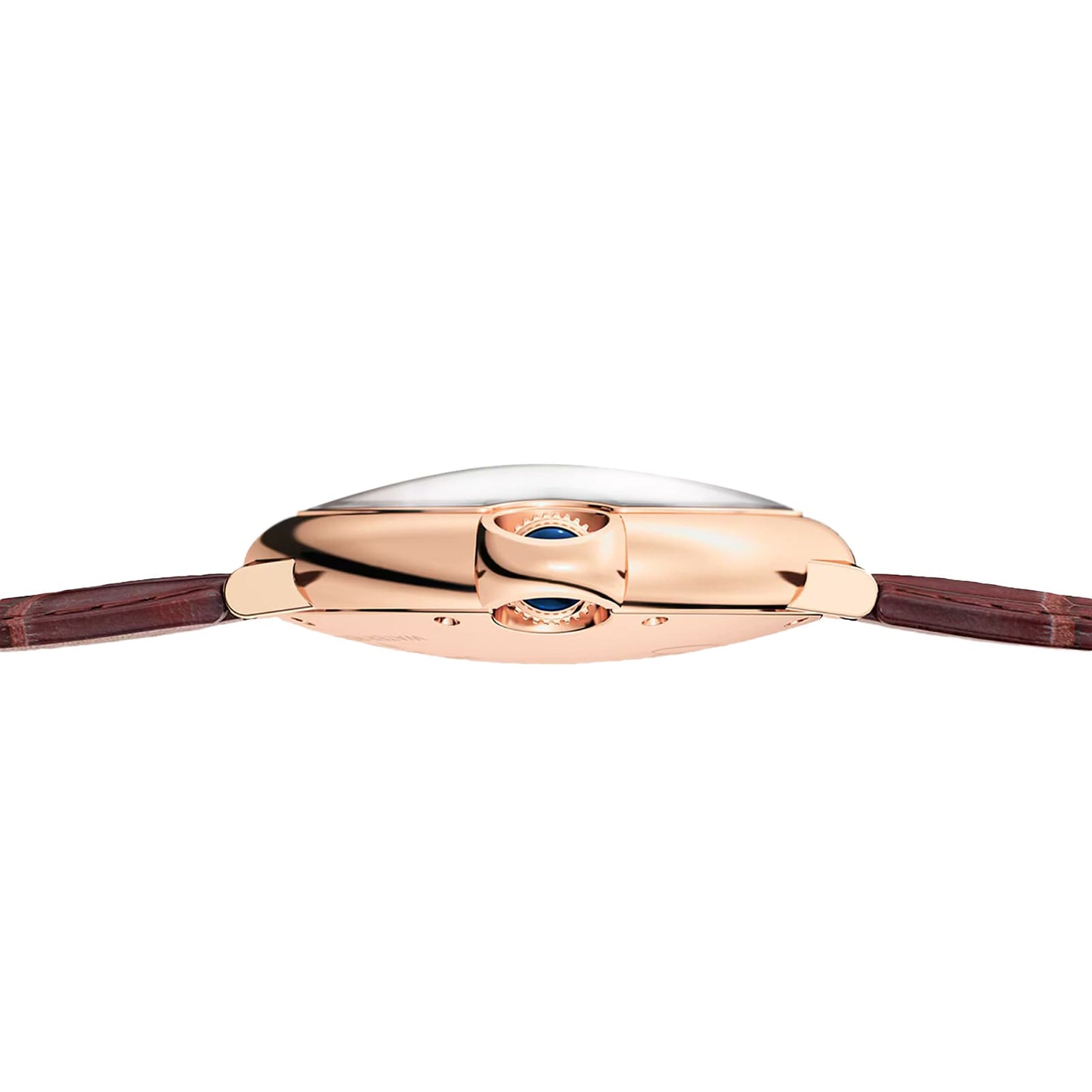 CARTIER Ballon Bleu De Cartier Watch 36mm, Automatic Movement, Pink Gold, Leather WGBB0009