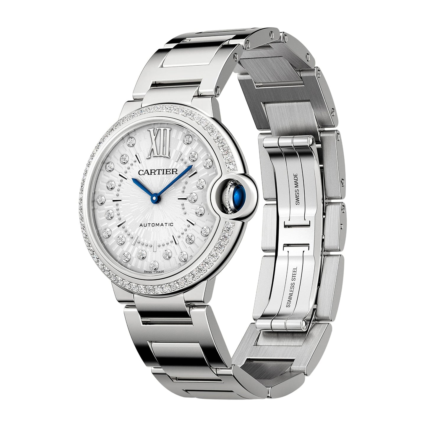 CARTIER Ballon Bleu De Cartier Watch, 36 Mm, Mechanical Movement With Automatic Winding. W4BB0036