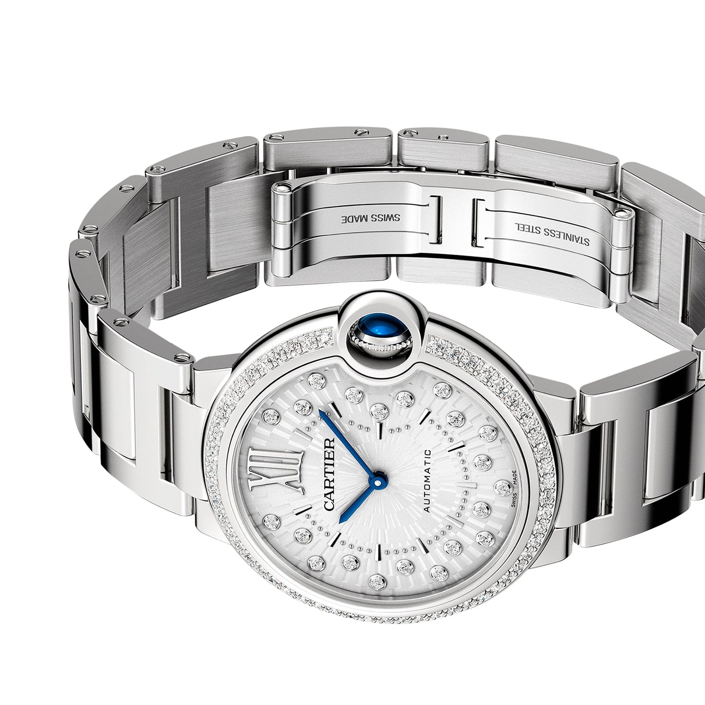 CARTIER Ballon Bleu De Cartier Watch, 36 Mm, Mechanical Movement With Automatic Winding. W4BB0036