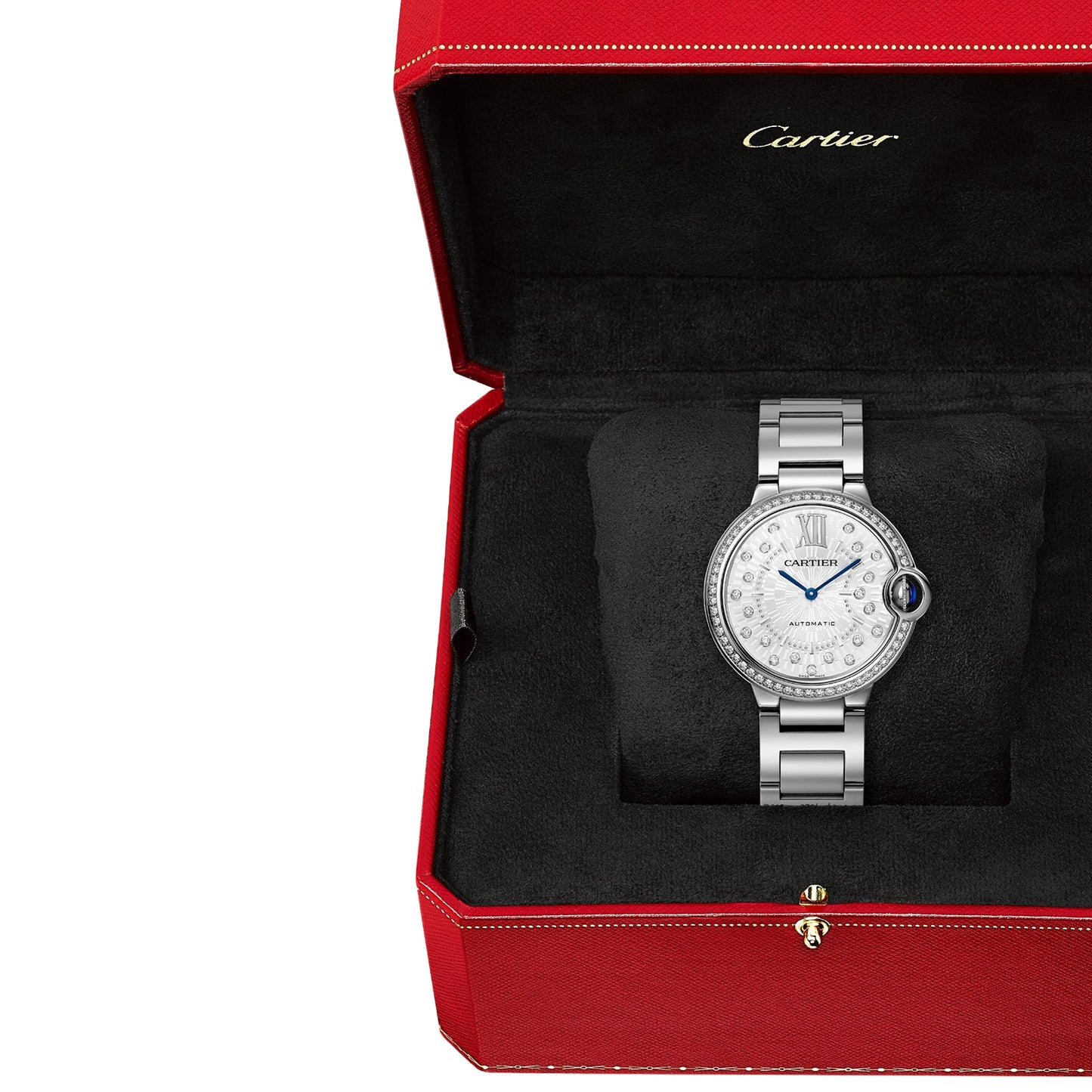 CARTIER Ballon Bleu De Cartier Watch, 36 Mm, Mechanical Movement With Automatic Winding. W4BB0036