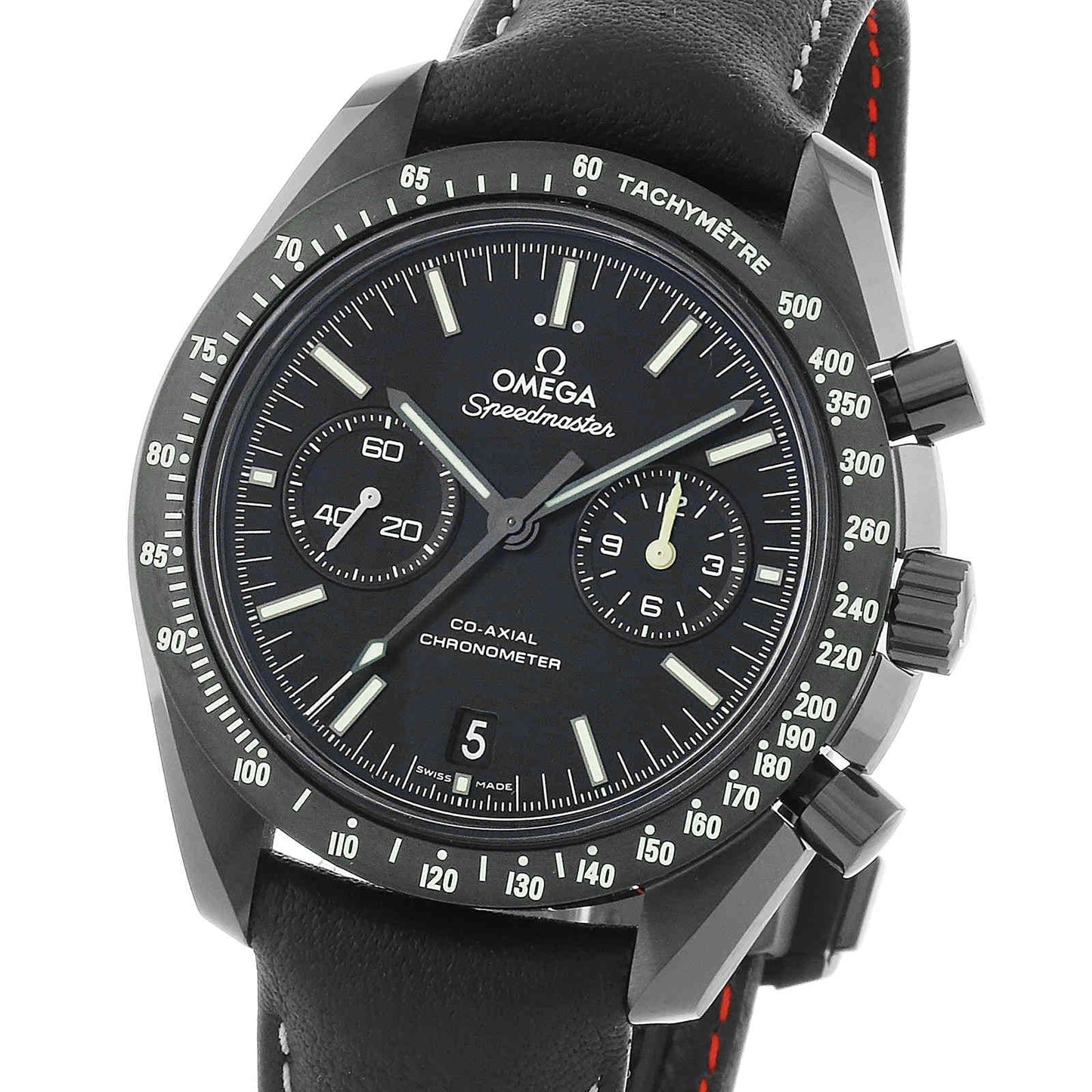 OMEGA Dark Side Of The Moon Co-Axail Chronograph Pitch Black 44.25mm Mens Watch O31192445101004