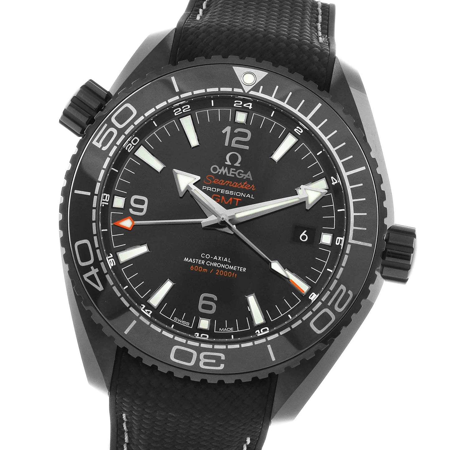 OMEGA Seamaster Planet Ocean 600m Co-Axial GMT 45.5mm Mens Watch O21592462201001