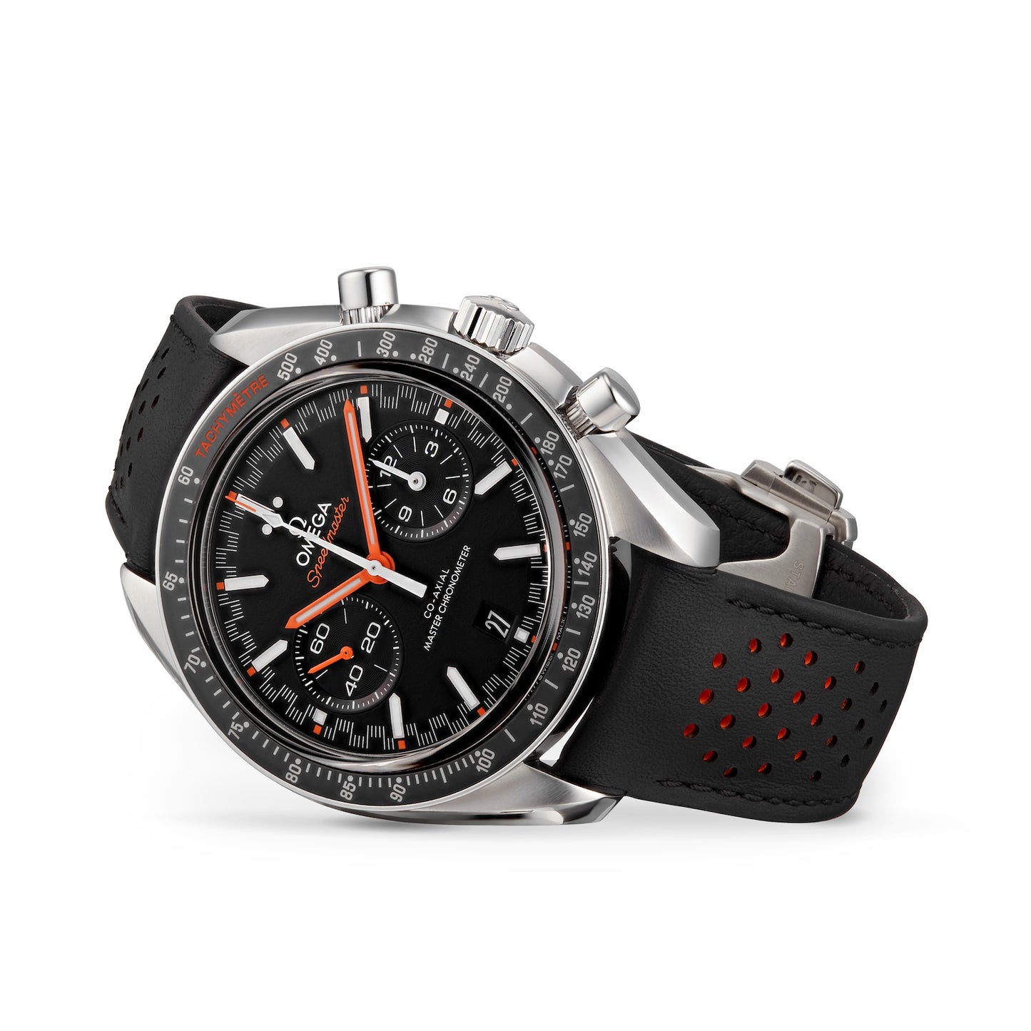 OMEGA Speedmaster Racing Mens 44.25mm Automatic Co-Axial Watch O32932445101001