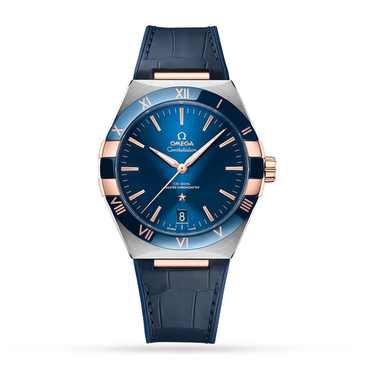 OMEGA Constellation Co-Axial Master Chronometer 41mm Mens Watch Blue O13123412103001