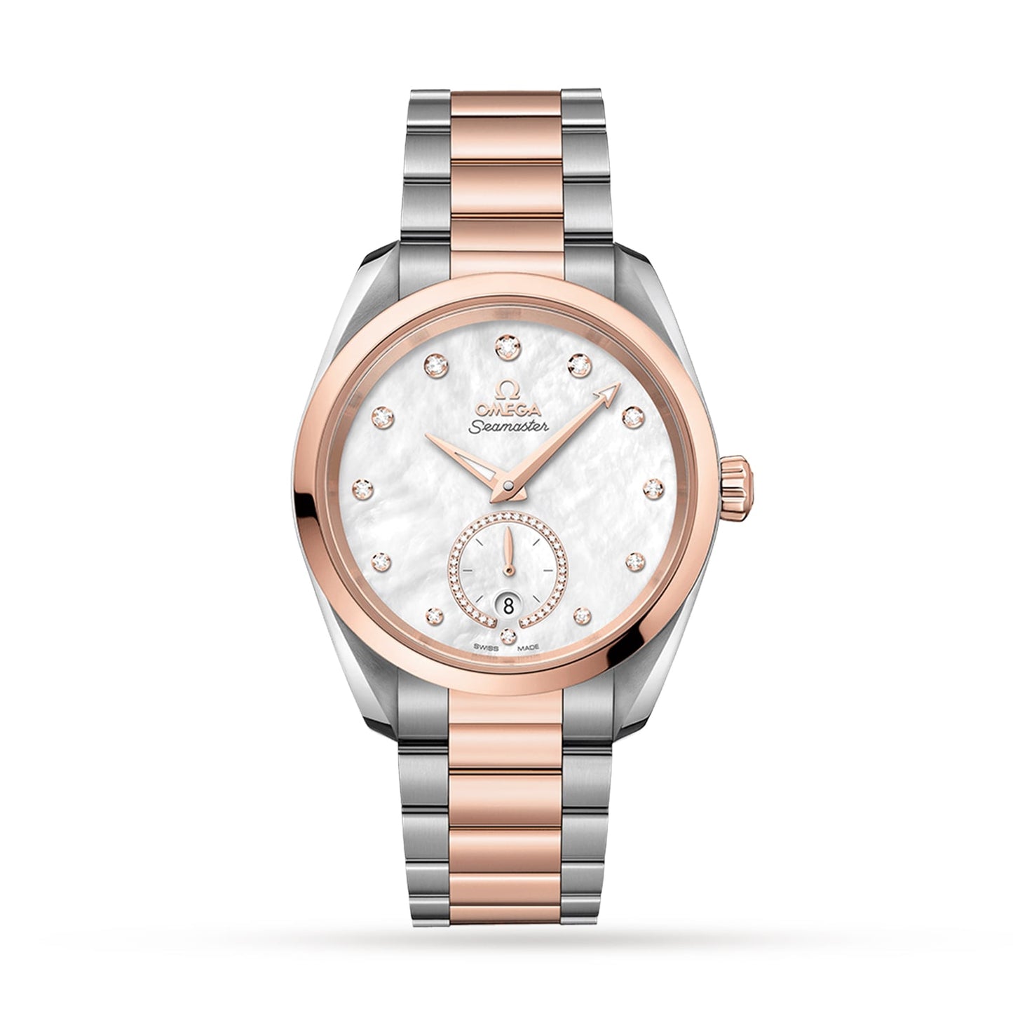 OMEGA Seamaster Aqua Terra Two-Tone 38mm Ladies Watch O22020382055002