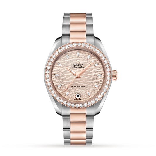 OMEGA Seamaster Aqua Terra 150M Co-Axial Master Chronometer 34mm Ladies Watch O22025342059001