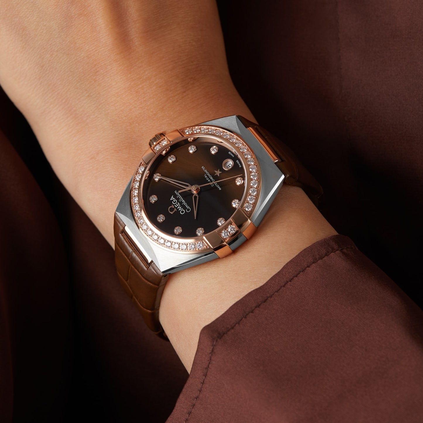 OMEGA Constellation 36mm Ladies Watch O13128362063001