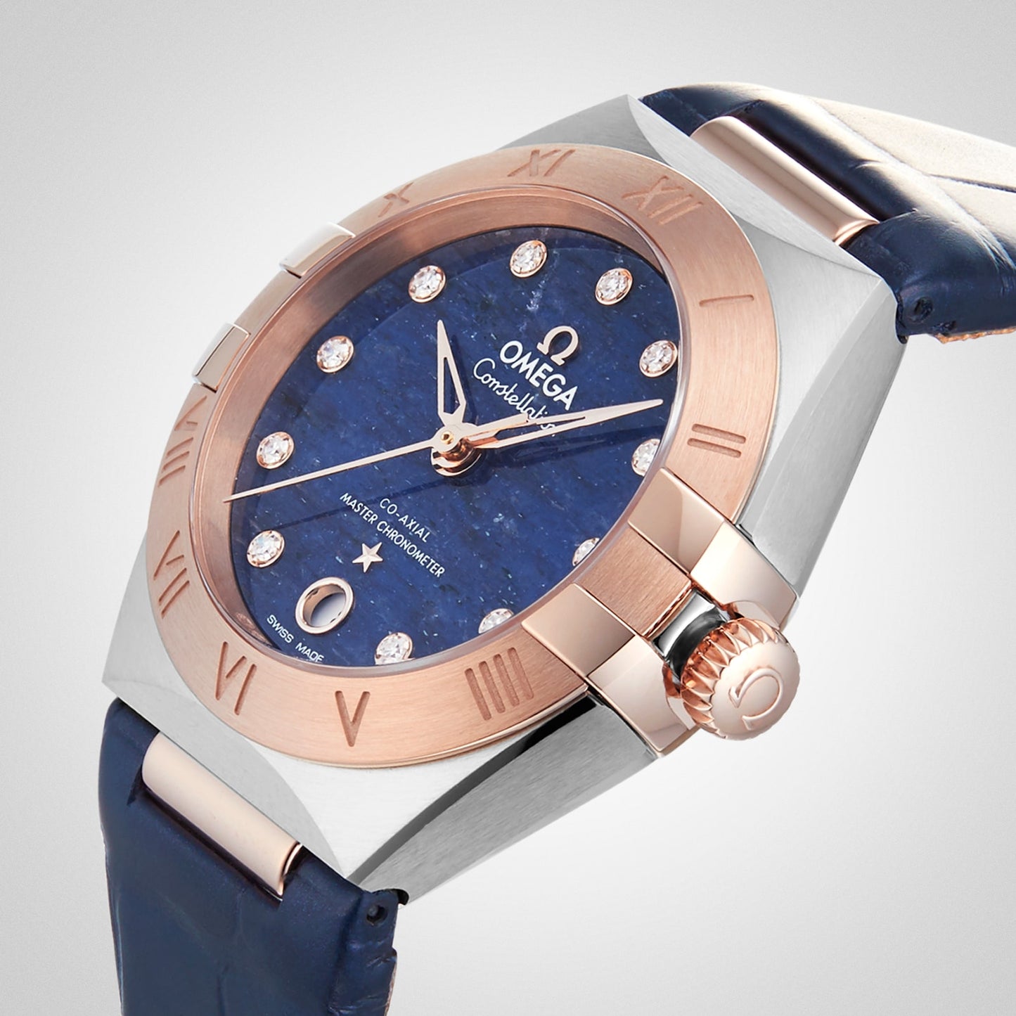OMEGA Constellation Co-Axial Master Chronometer 29mm Ladies Watch Blue O13123292099003