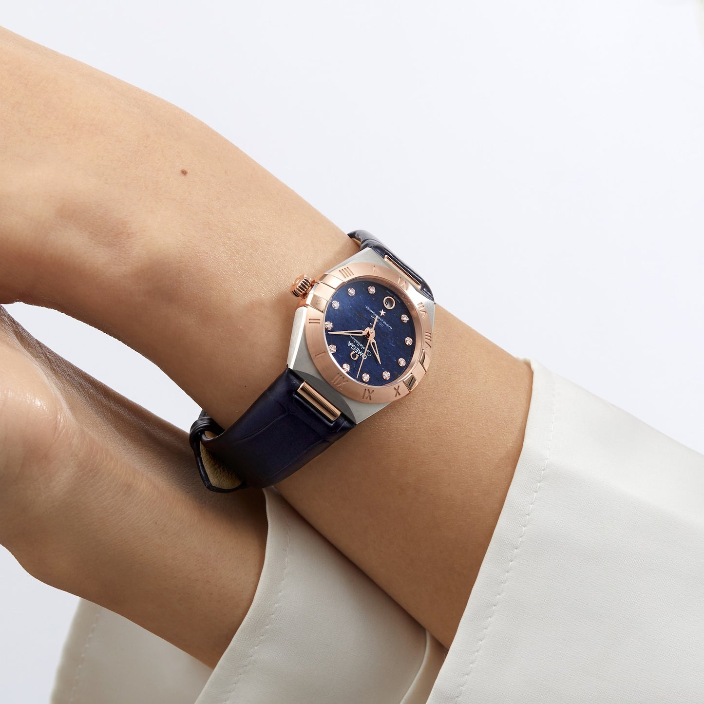 OMEGA Constellation Co-Axial Master Chronometer 29mm Ladies Watch Blue O13123292099003