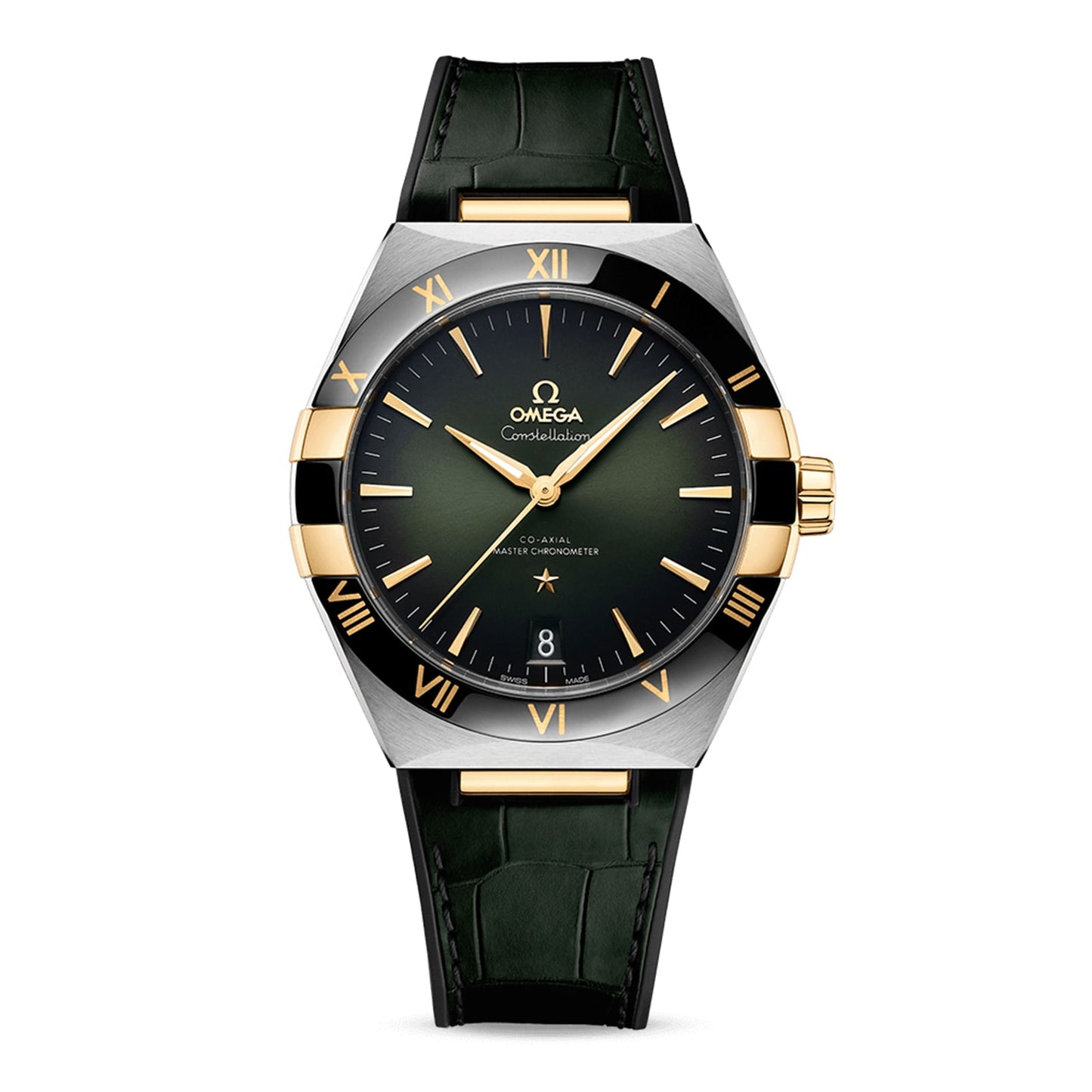 OMEGA Constellation Co-Axial Master Chronometer 41mm Mens Watch Green O13123412110001