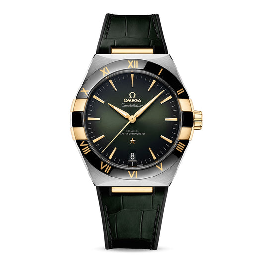OMEGA Constellation Co-Axial Master Chronometer 41mm Mens Watch Green O13123412110001