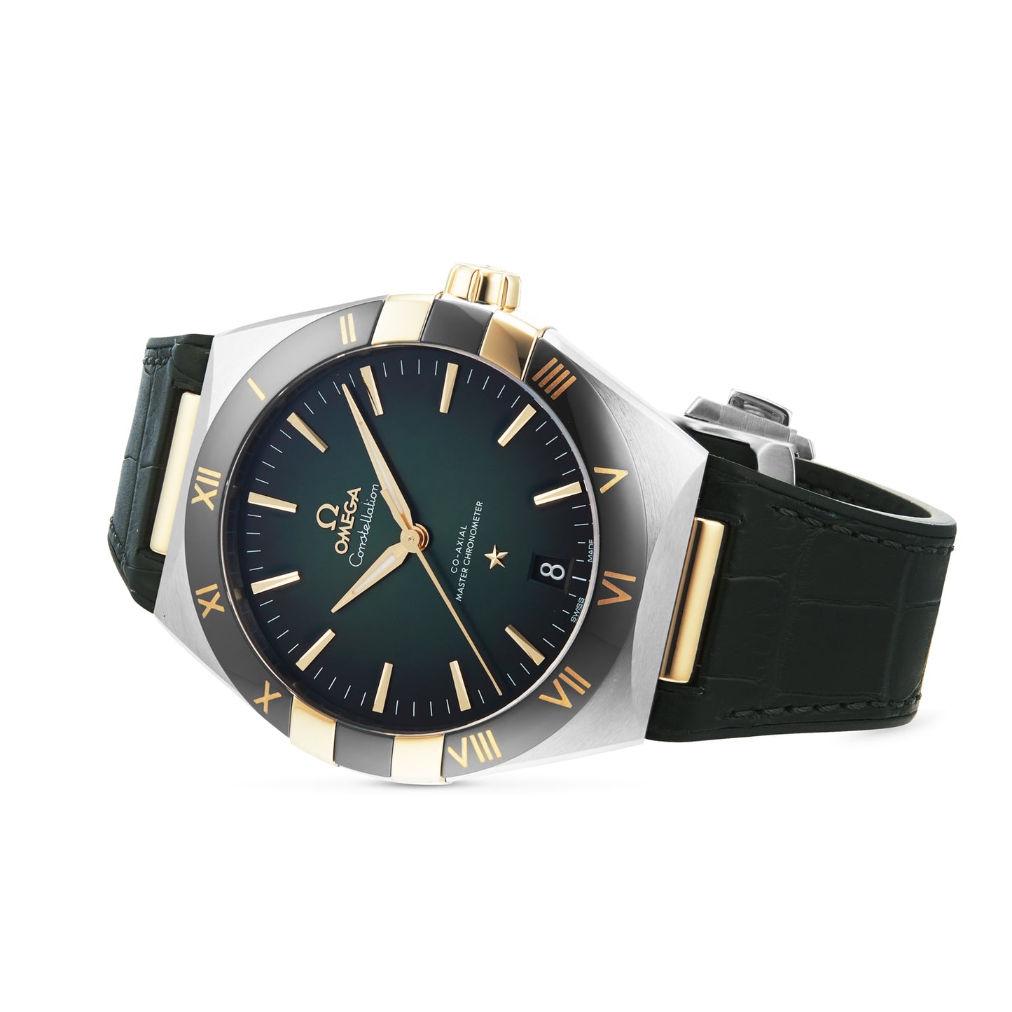 OMEGA Constellation Co-Axial Master Chronometer 41mm Mens Watch Green O13123412110001