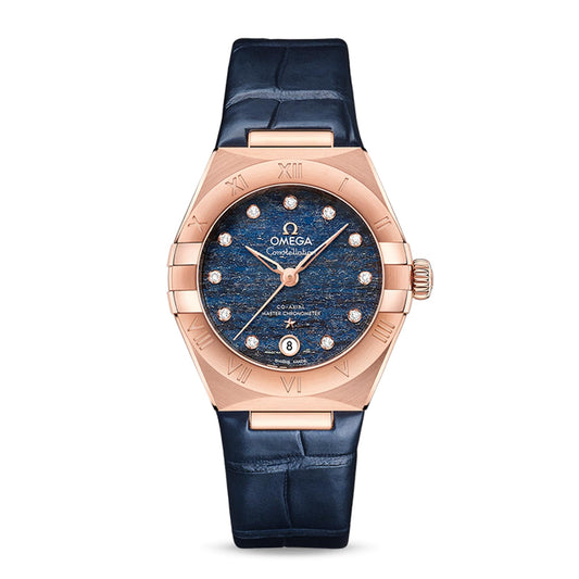 OMEGA Constellation Co-Axial Master Chronometer 29mm Ladies Watch Blue O13153292099001