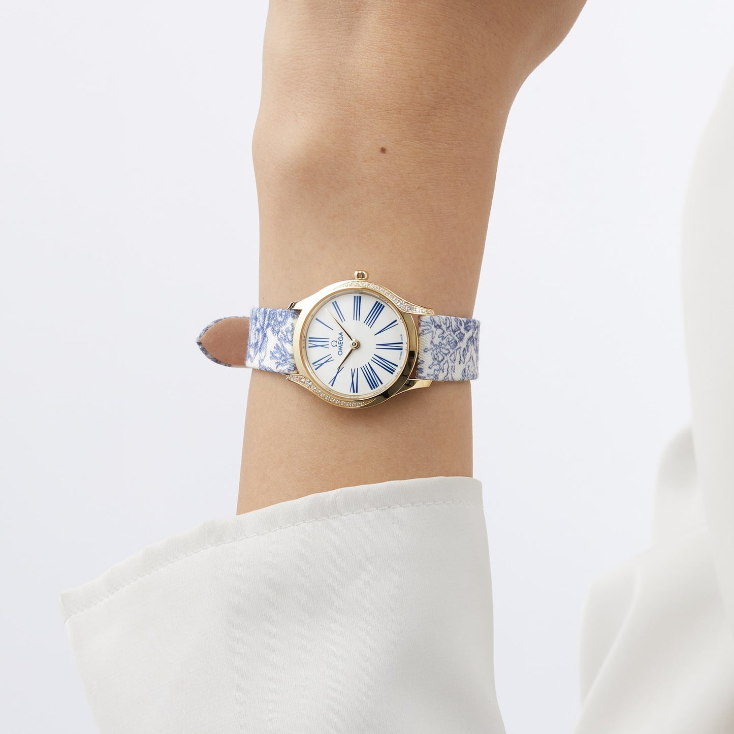 OMEGA De Ville Mini Trésor Quartz 26mm - Moonshine™ Gold O42857266004001