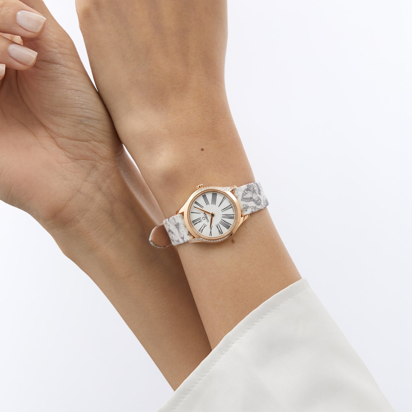 OMEGA De Ville Mini Trésor Quartz 26mm - Moonshine™ Gold O42857266004002