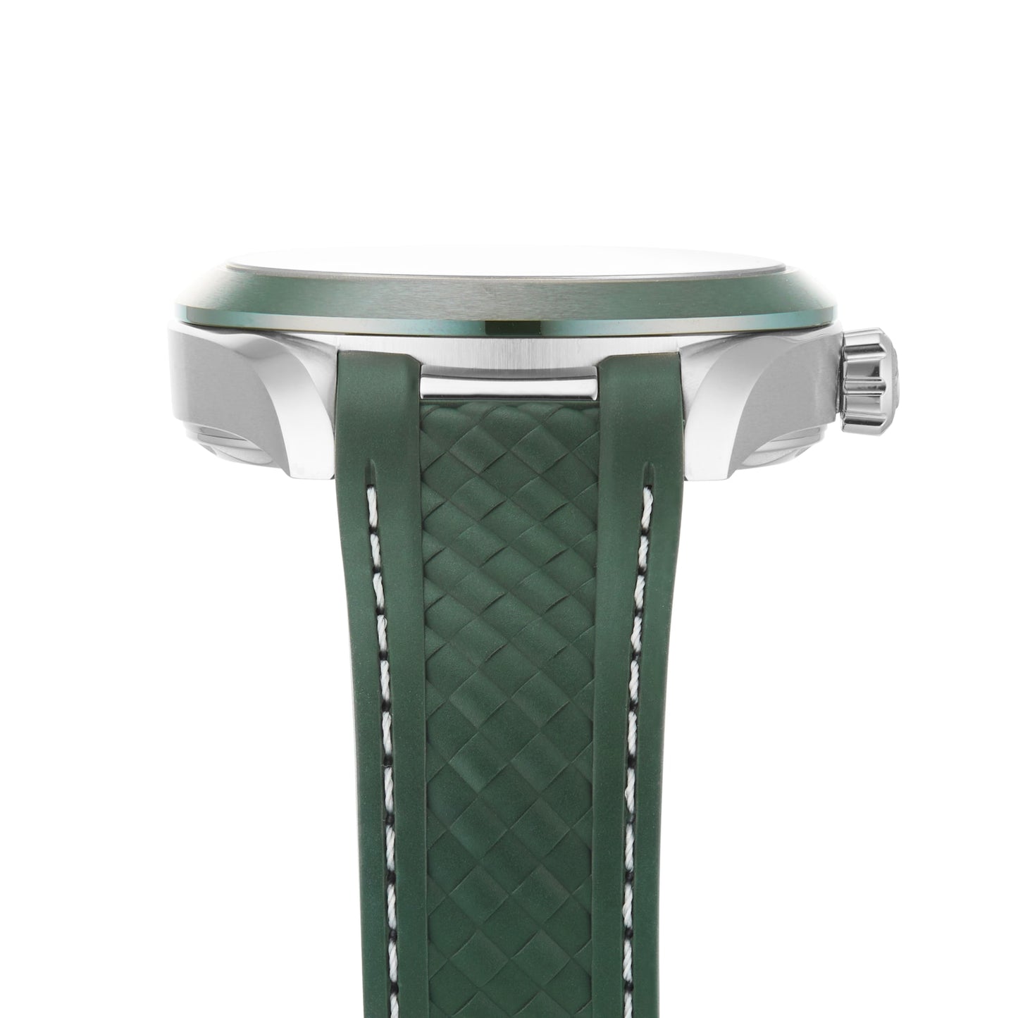 OMEGA Seamaster Aqua Terra 150m Co Axial Master Chronometer GMT Worldtimer 43mm Mens Watch Green Rubber O22032432210001