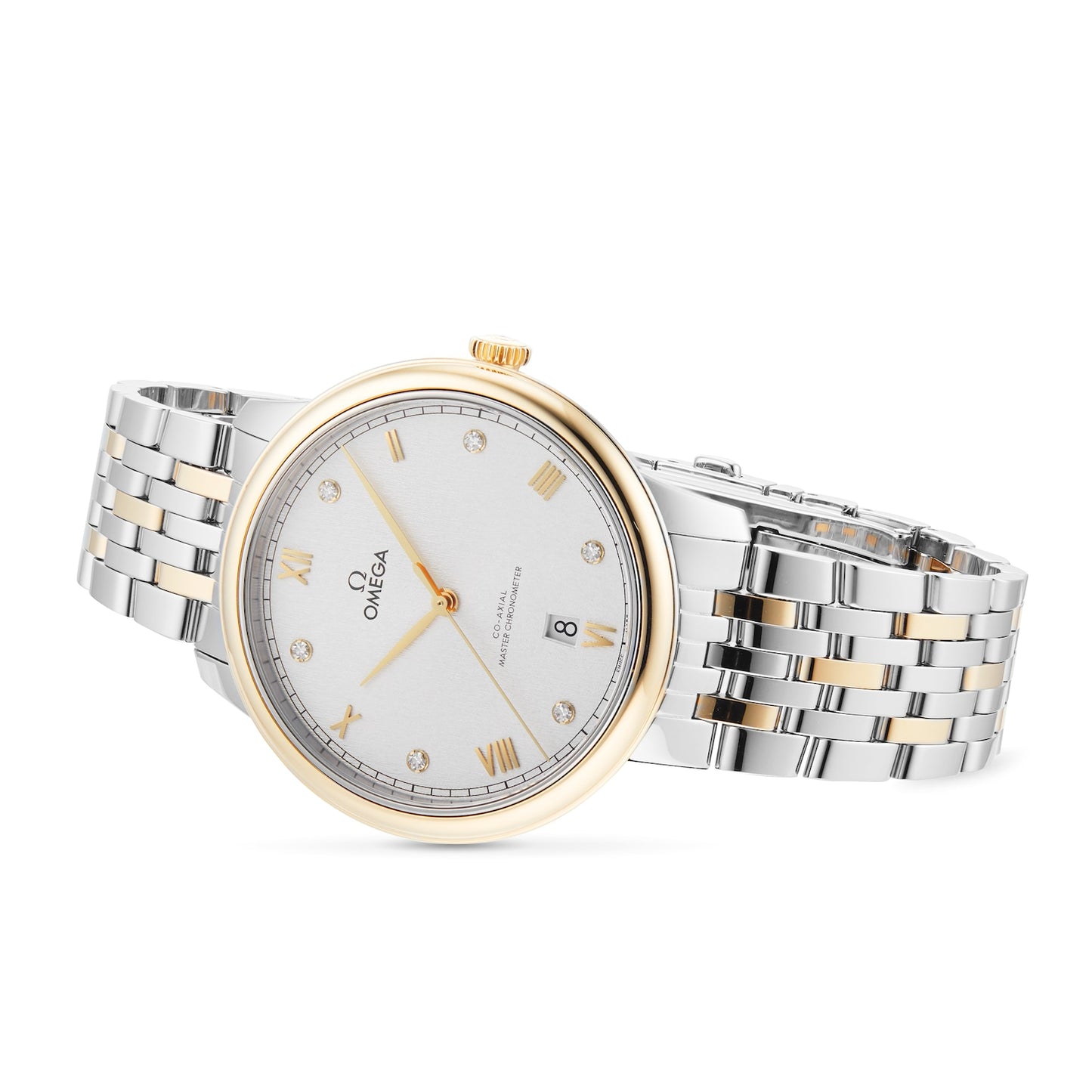 OMEGA De Ville Prestige Co-Axial Chronometer 40mm Mens Watch Silver O43420402052001