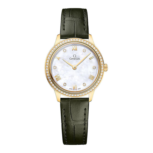 OMEGA De Ville Prestige 27.5mm Ladies Watch Mother Of Pearl O43458286055002