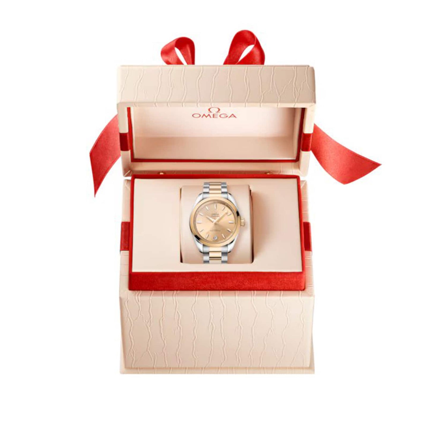 OMEGA Seamaster Aqua Terra Shades 34 Mm, Steel ‑ Moonshine™ Gold On Steel ‑ Moonshine™ Gold O22020342008001