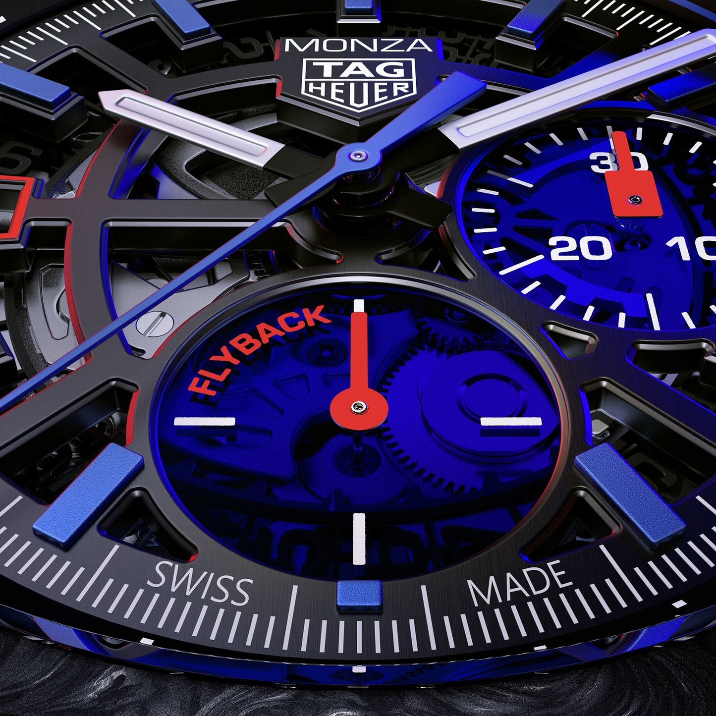TAG HEUER Monza Flyback Chronometer 42mm Mens Watch CR5090.FN6001