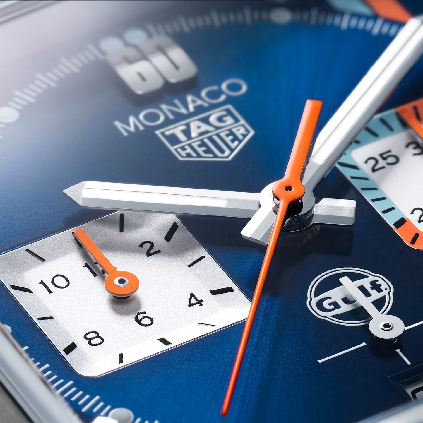 TAG HEUER Monaco Gulf Special Edition 39mm Mens Watch CBL2115.FC6494