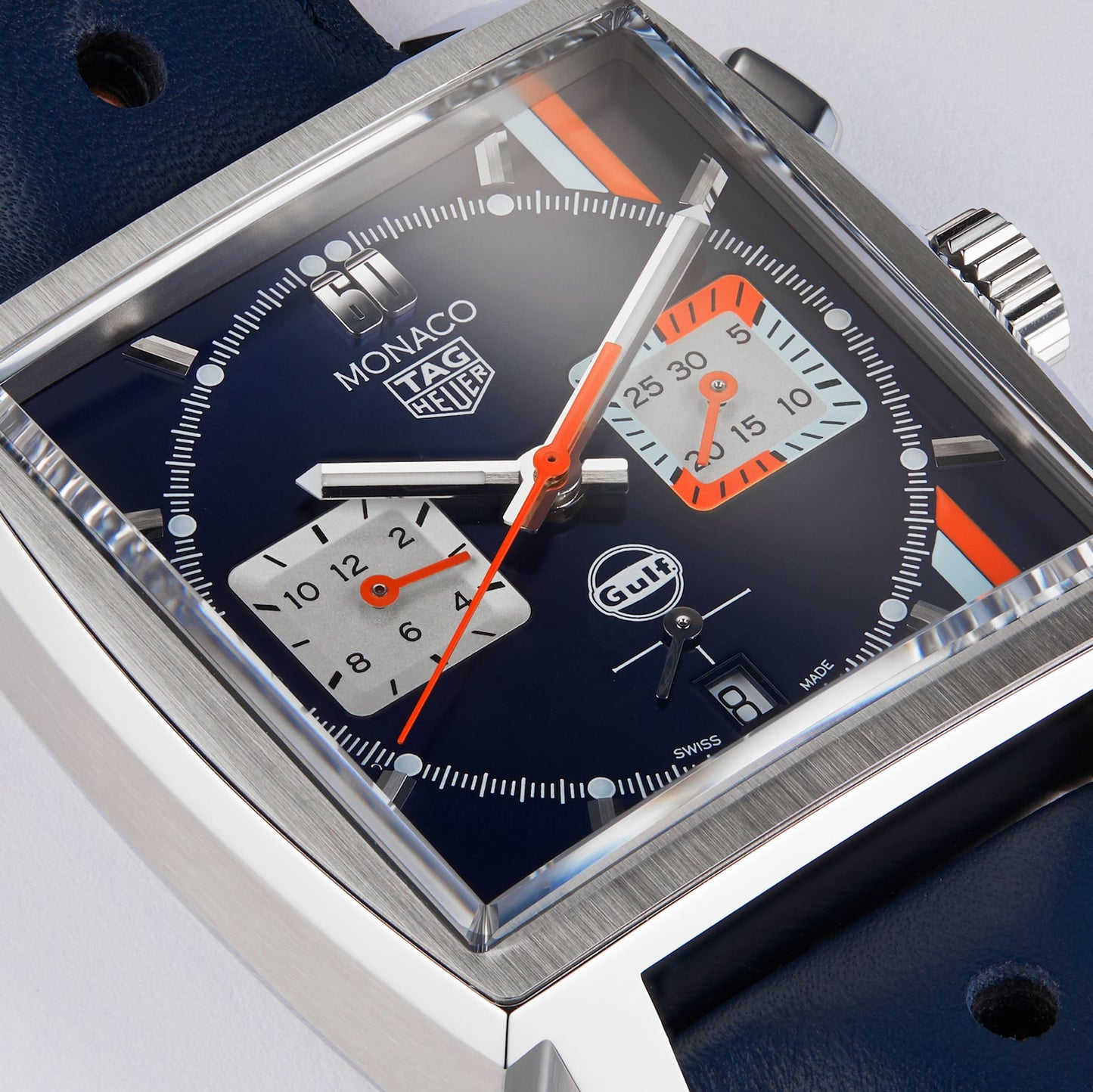 TAG HEUER Monaco Gulf Special Edition 39mm Mens Watch CBL2115.FC6494