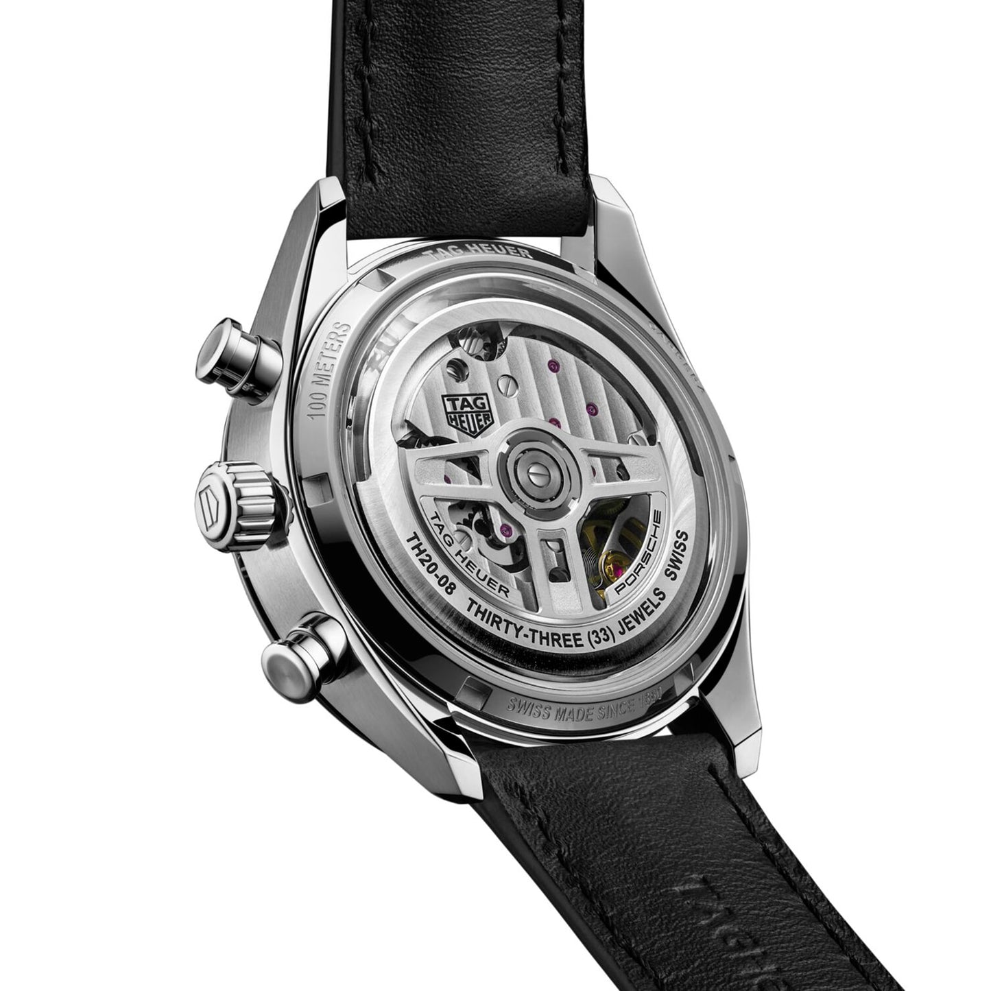 TAG HEUER Carrera Chronosprint X Porsche Special Edition 42mm Mens Watch Silver CBS2011.FC6529