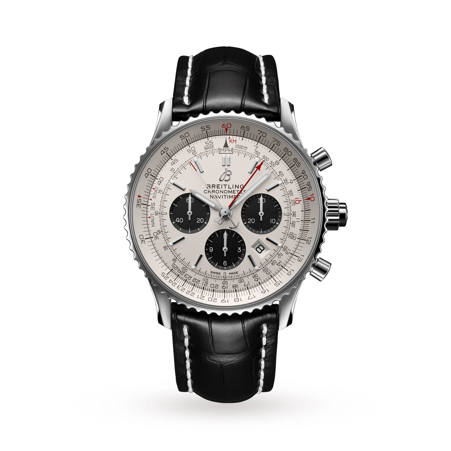 BREITLING Navitimer B03 Chronograph Rattrapante 45 Watch AB0311211G1P1