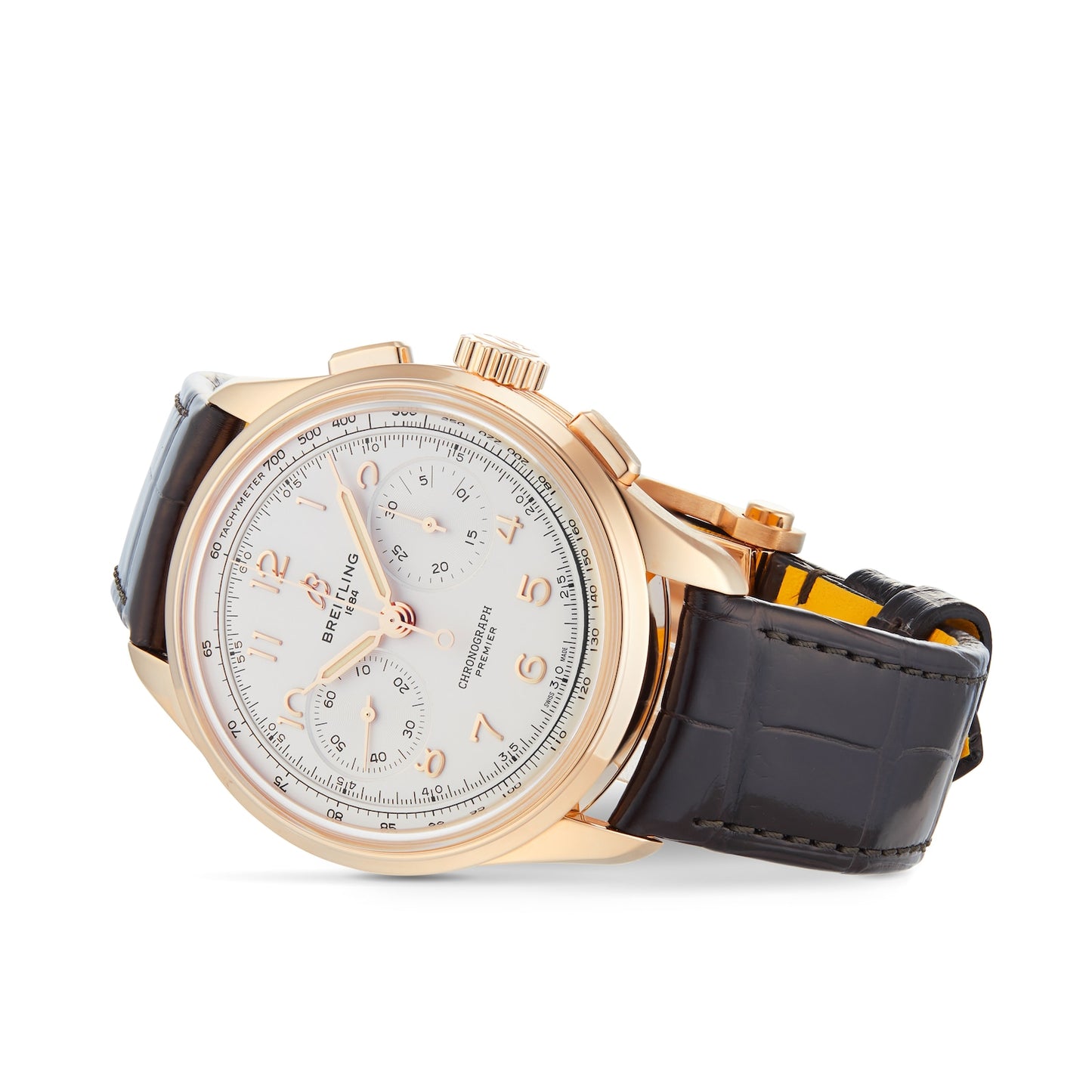BREITLING Premier B09 Chronograph 40 18k Red Gold Watch RB0930371G1P1