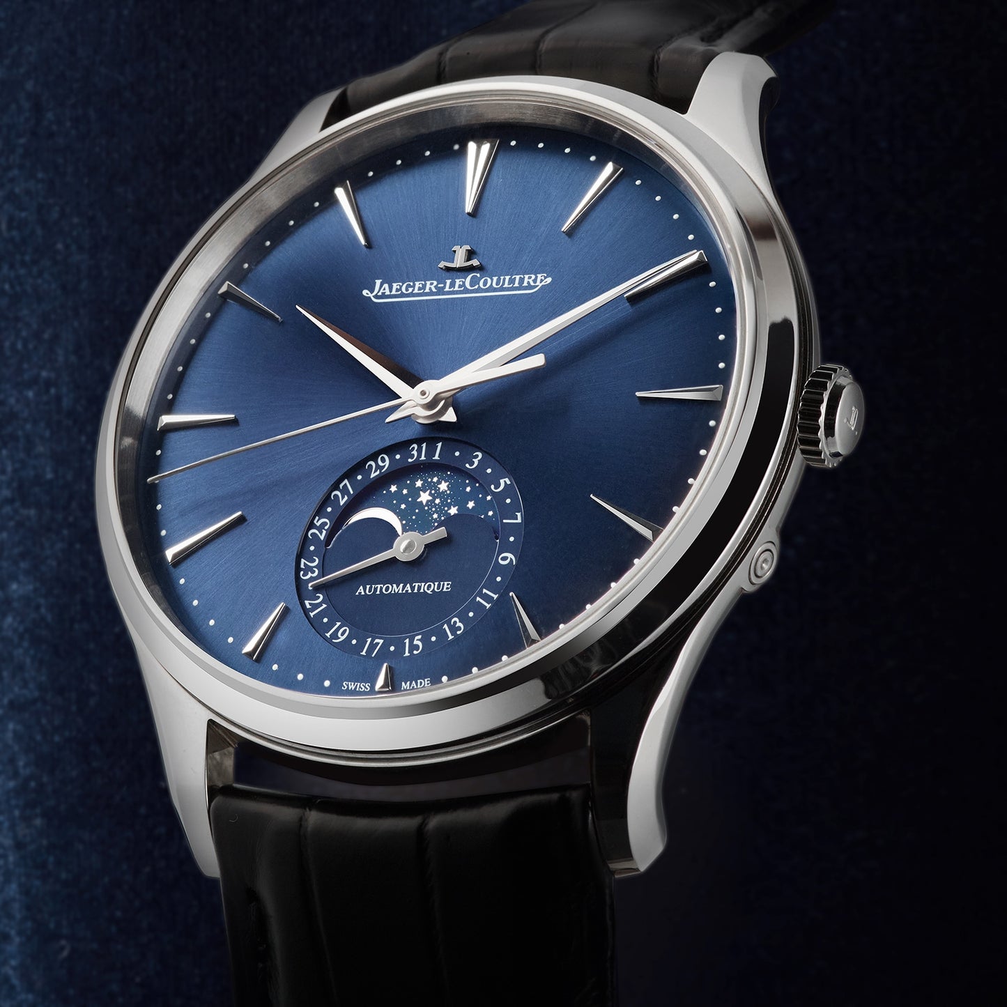 JAEGER-LECOULTRE Master Ultra-Thin Moon 39mm Mens Watch Q1368480
