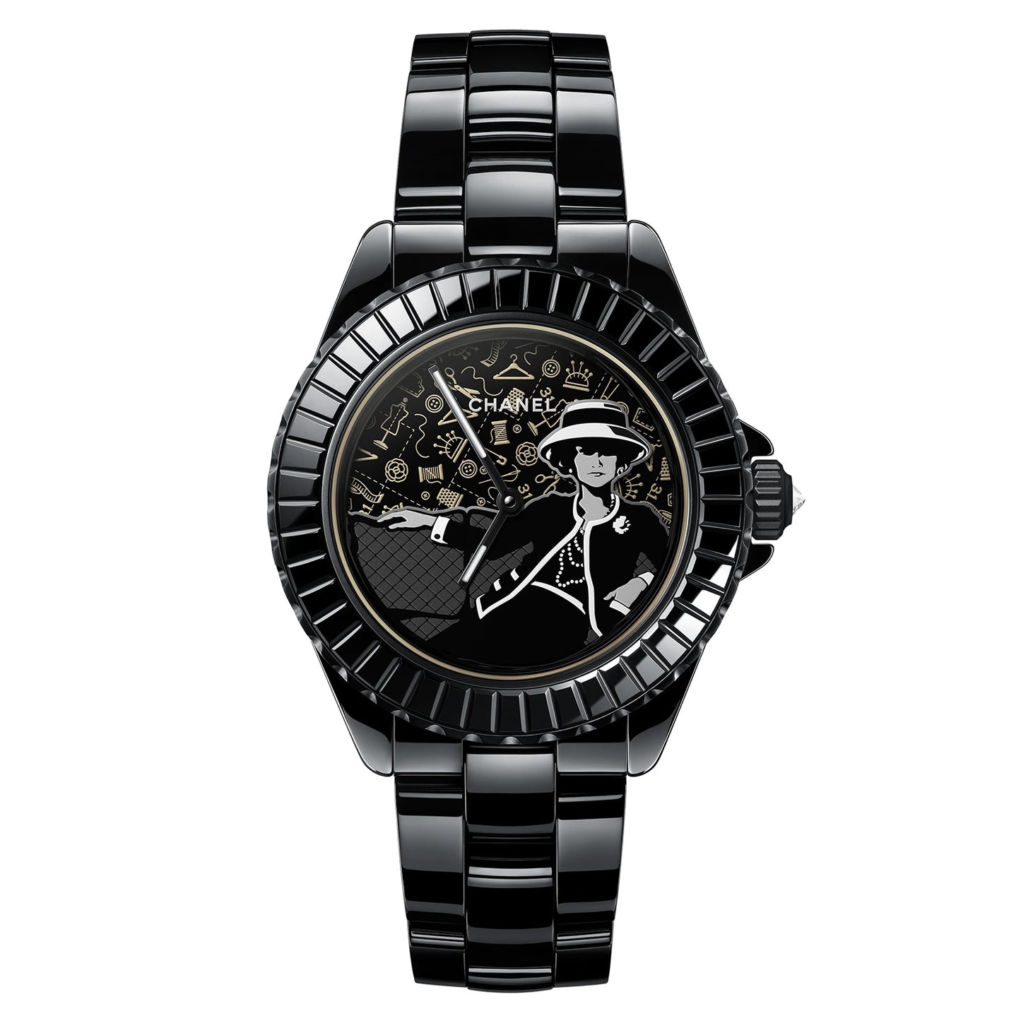 CHANEL Mademoiselle J12 Watch Calibre 12.1 Limited Edition, 38 Mm H9761