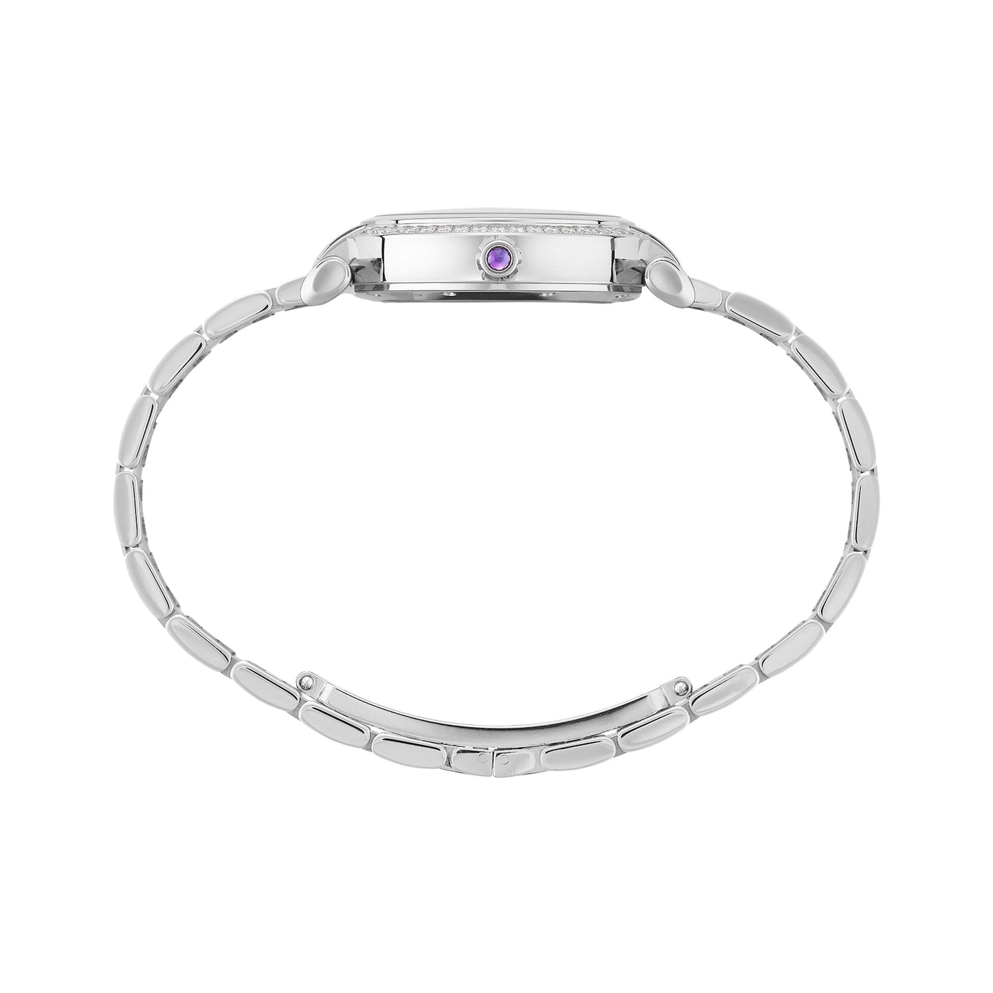 CHOPARD Imperiale 29mm Automatic Stainless Steel Diamond And Amethyst Ladies Watch 388563-3004