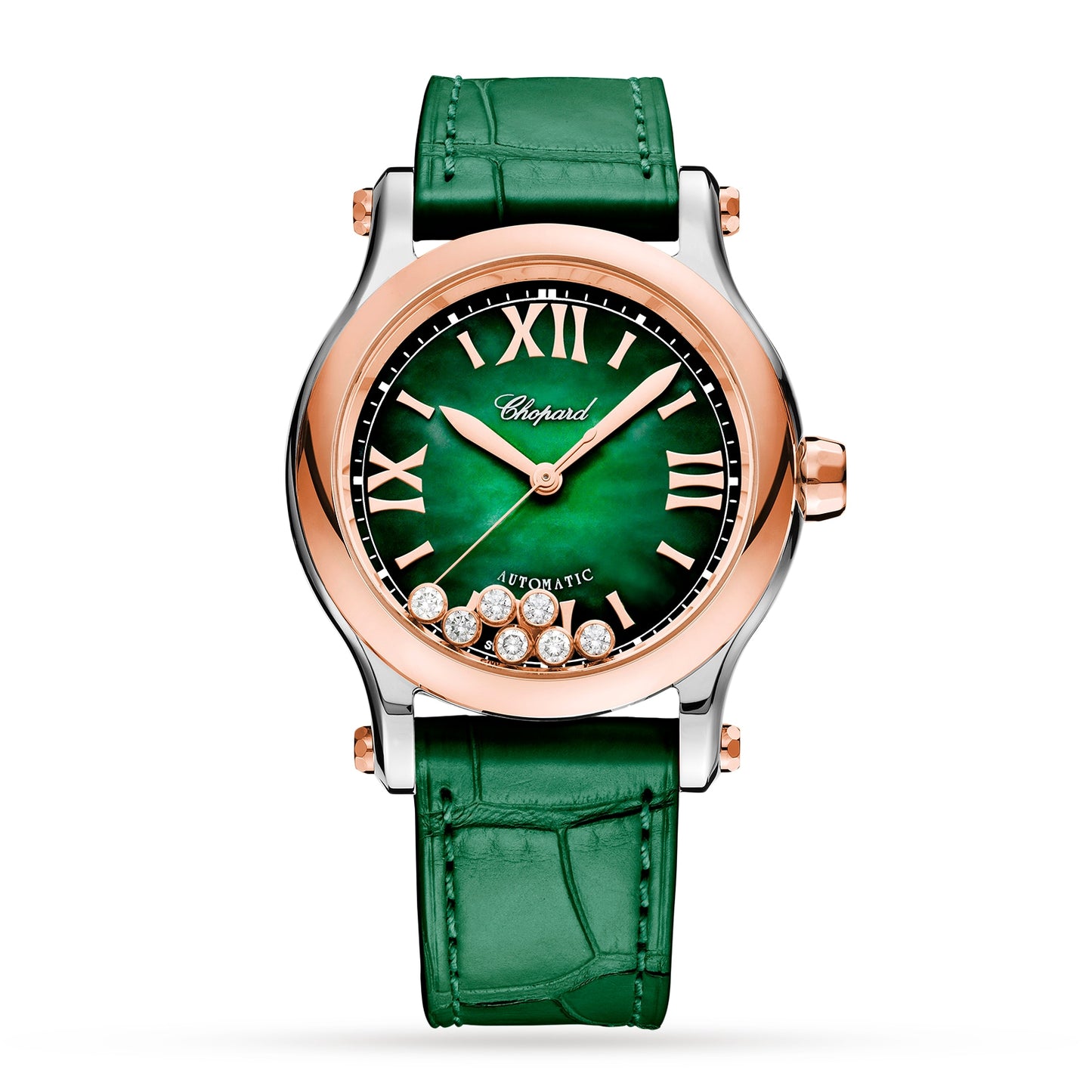 CHOPARD Happy Sport Green Ladies Watch 278578-6002