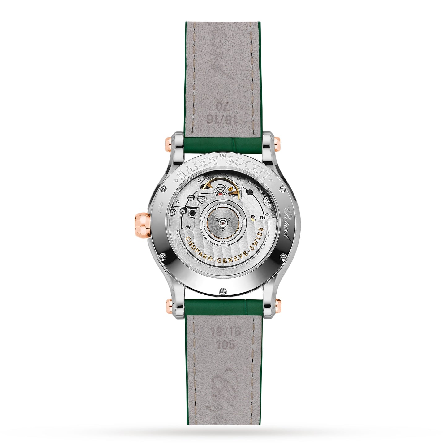 CHOPARD Happy Sport Green Ladies Watch 278578-6002