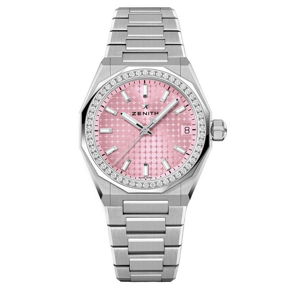 ZENITH Defy Skyline Automatic Stainless Steel Diamond Watch 16.9400.670/18.I001