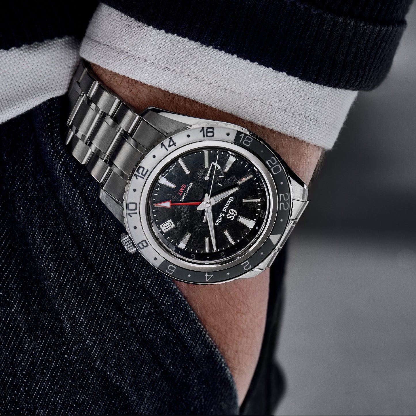 GRAND SEIKO Hotaka Peaks Spring Drive GMT Triple Time-Zone Exclusive SBGE277