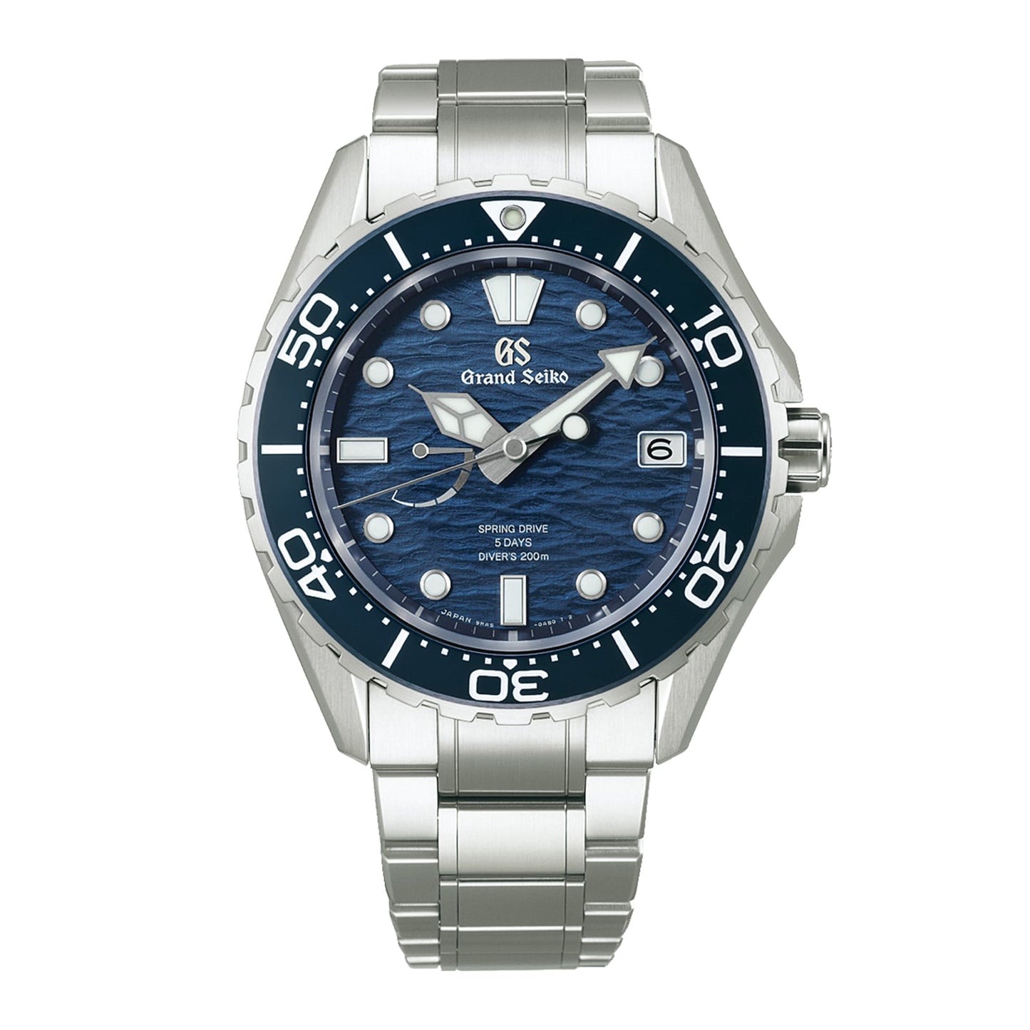 GRAND SEIKO 'Ushio Blue' Spring Drive Diver's Watch 43.8mm Mens Watch SLGA023