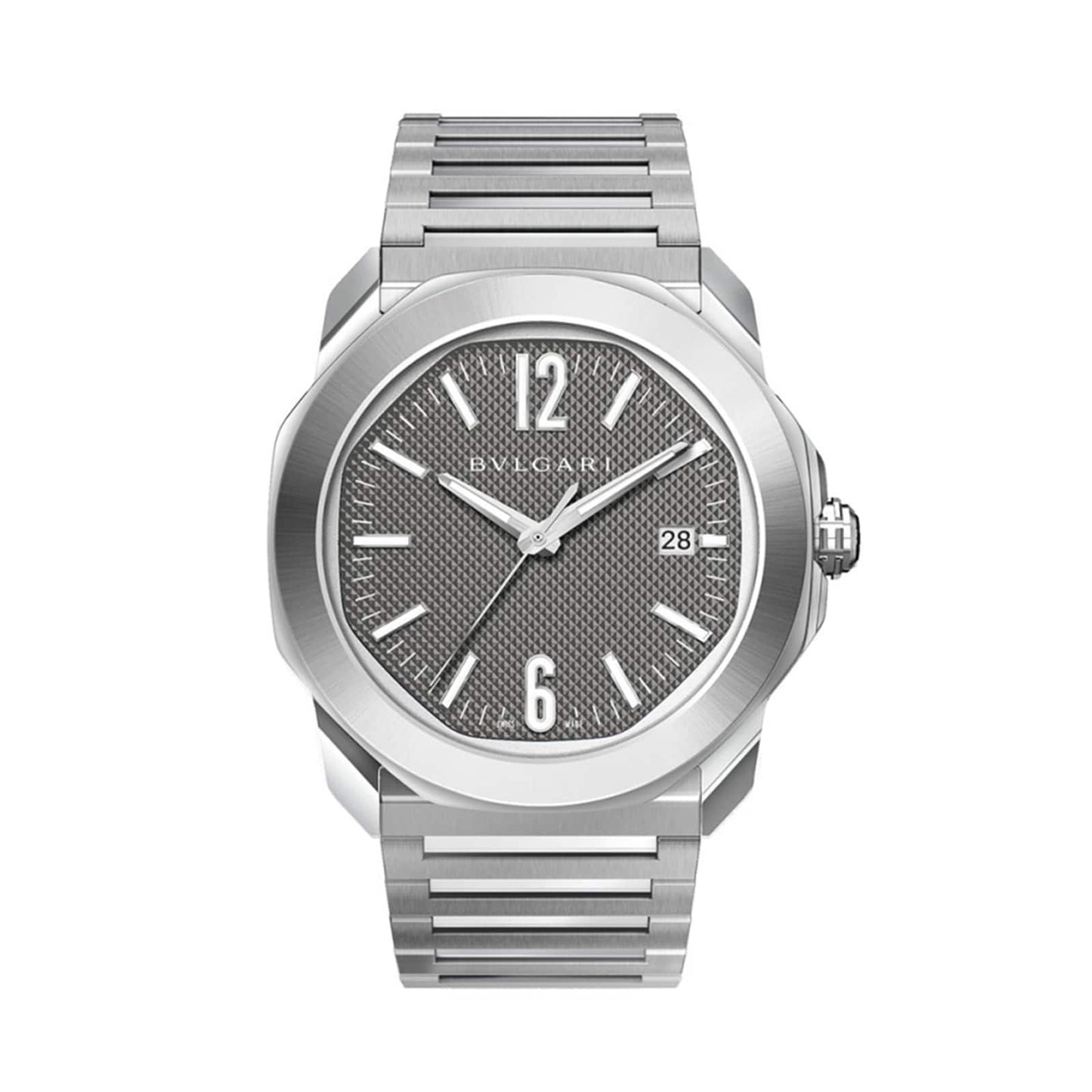 BVLGARI Octo Roma 41mm Mens Watch Grey 103740