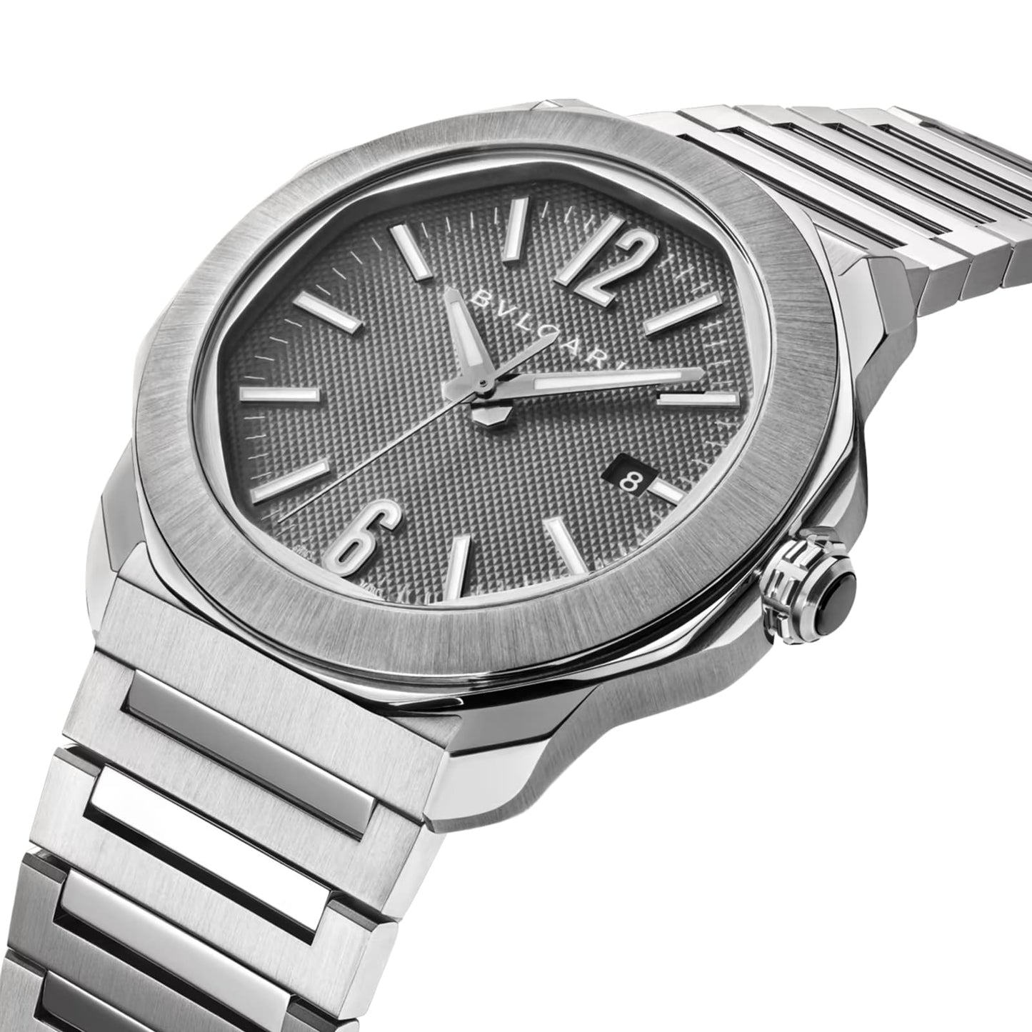BVLGARI Octo Roma 41mm Mens Watch Grey 103740