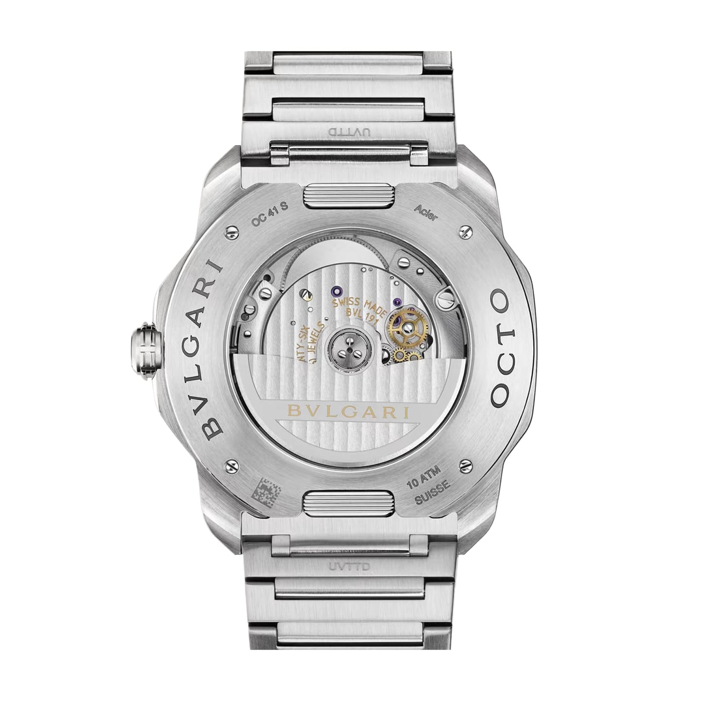 BVLGARI Octo Roma 41mm Mens Watch Grey 103740