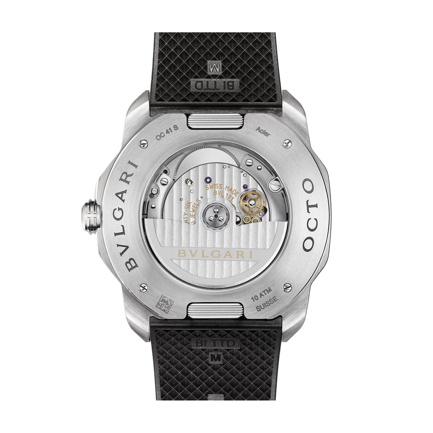 BVLGARI Octo Roma 41mm Mens Watch Grey 103740