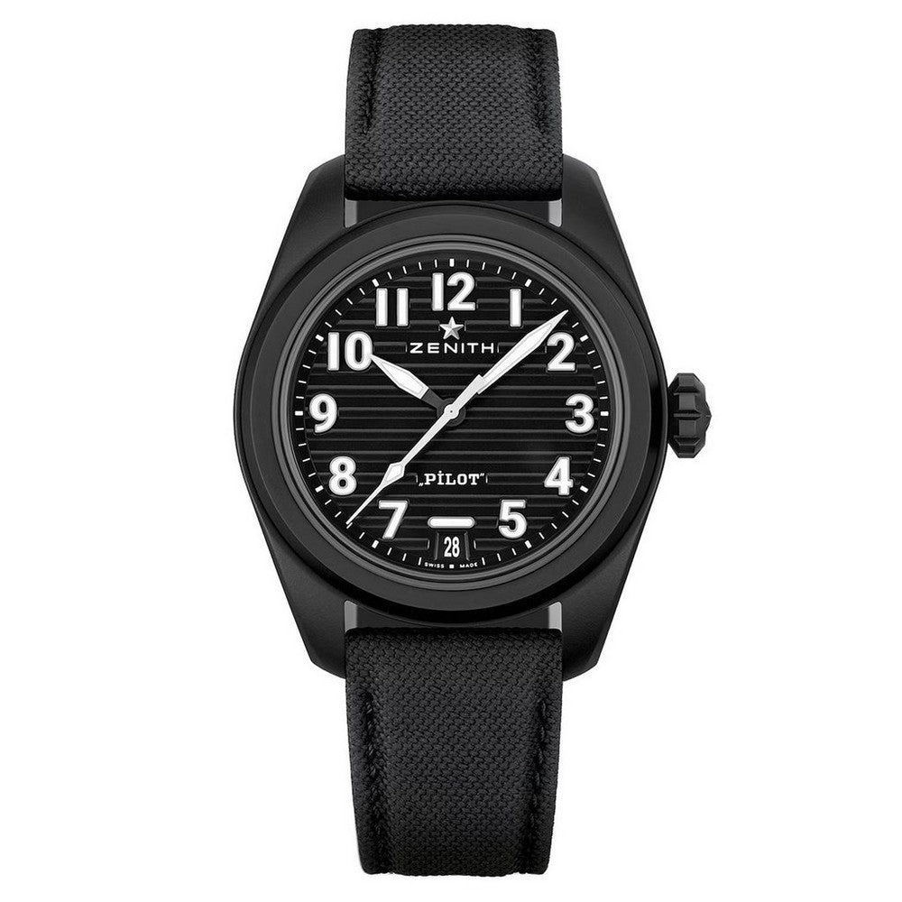 ZENITH Pilot Ceramic Automatic Watch 49.4000.3620/21.I001