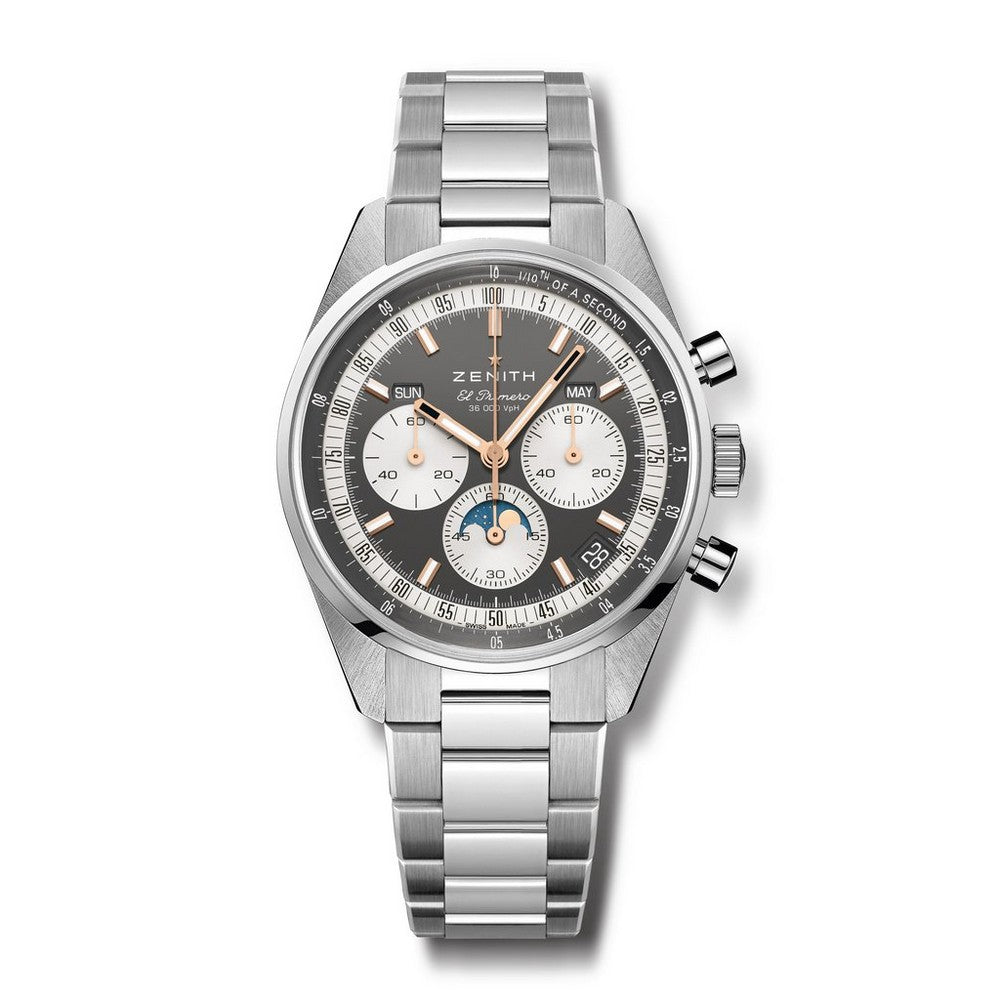 ZENITH Chronomaster Original lTriple Calendar Automatic Stainless Steel Watch 03.3400.3610/39.M3200